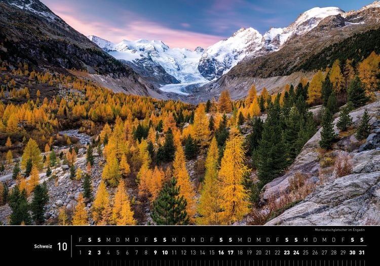 Produktbild: Schweiz Premiumkalender 2027