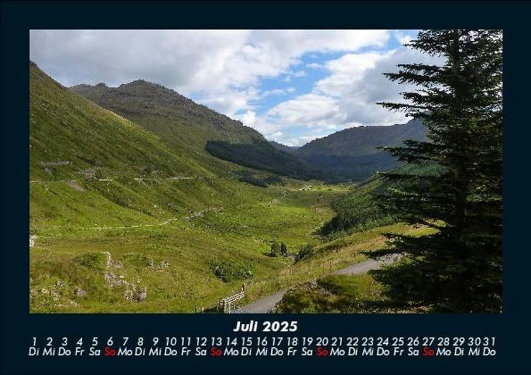 Produktbild: Berge 2025 Fotokalender DIN A5