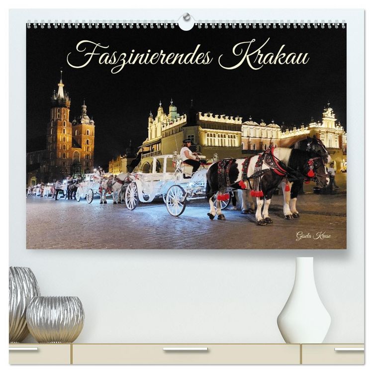 Produktbild: Faszinierendes Krakau (hochwertiger Premium Wandkalender 2026 DIN A2 quer), Kunstdruck in Hochglanz