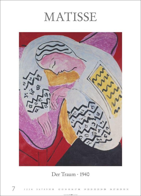 Produktbild: Poster Art Kalender 2027 - Monet Van Gogh Matisse Klee