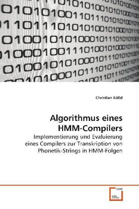 Produktbild: K&ouml;lbl, C: Algorithmus eines HMM-Compilers