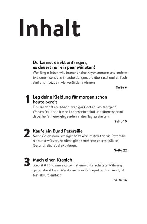 Produktbild: 15 Entscheidungen, die dein Leben verl&auml;ngern