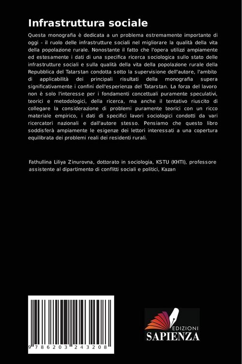 Produktbild: Infrastruttura sociale