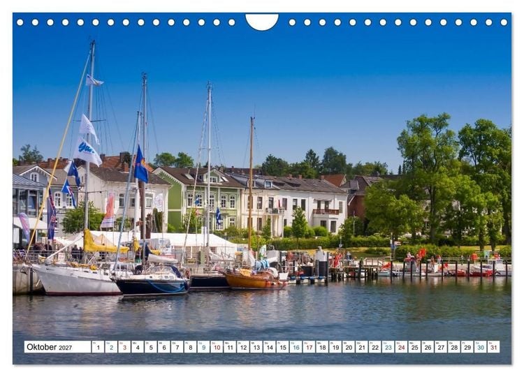 Produktbild: Die Ostseek&uuml;ste von Neustadt bis Travem&uuml;nde (Wandkalender 2027 DIN A4 quer), CALVENDO Monatskalender