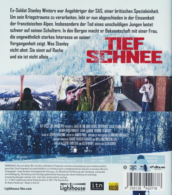 Produktbild: Tiefschnee,1 Blu-ray
