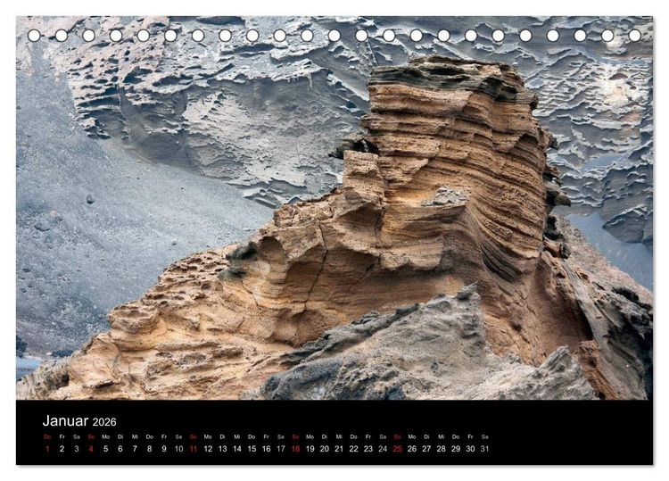 Produktbild: Mein Lanzarote (Tischkalender 2026 DIN A5 quer), CALVENDO Monatskalender
