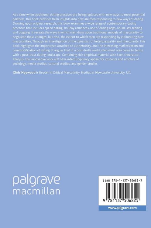 Produktbild: Men, Masculinity and Contemporary Dating