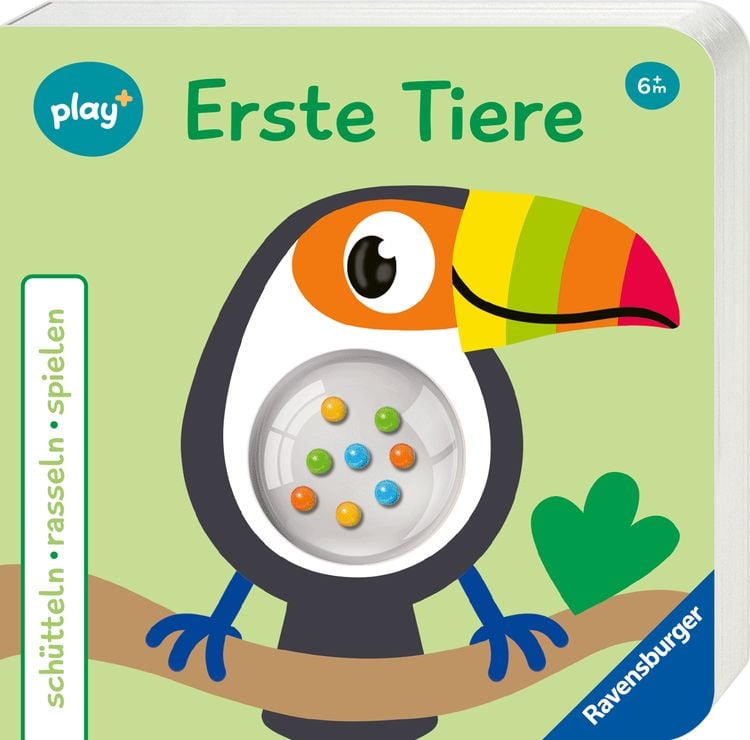 Produktbild: Play+ Schütteln, rasseln, spielen Erste Tiere - ab 6 Monate