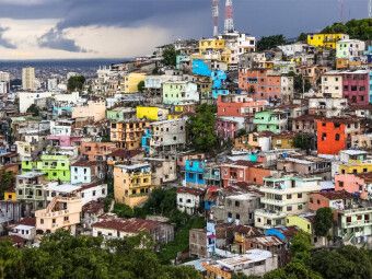 Produktbild: CALVENDO Puzzle Las Pe&ntilde;as in Guayaquil | 1000 Teile Lege-Gr&ouml;&szlig;e 64x48cm Foto-Puzzle f&uuml;r gl&uuml;ckliche Stunden
