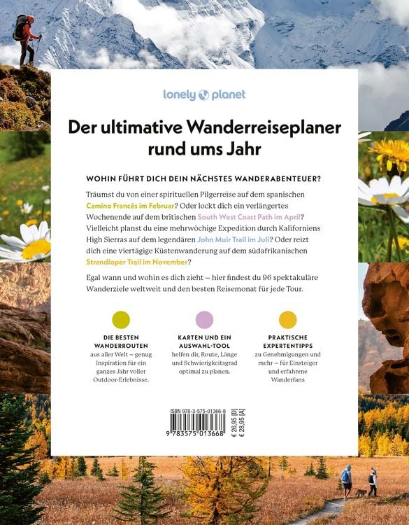 Produktbild: LONELY PLANET Bildband Wann am besten wohin Wandern
