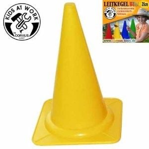 Produktbild: Kids at work: Leitkegel, 28 cm, gelb