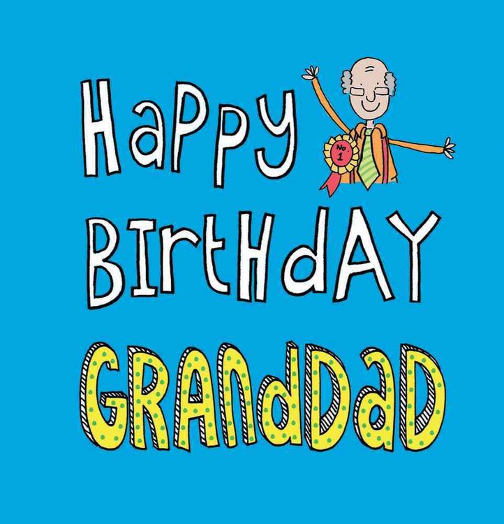 Produktbild: Happy Birthday Grandad