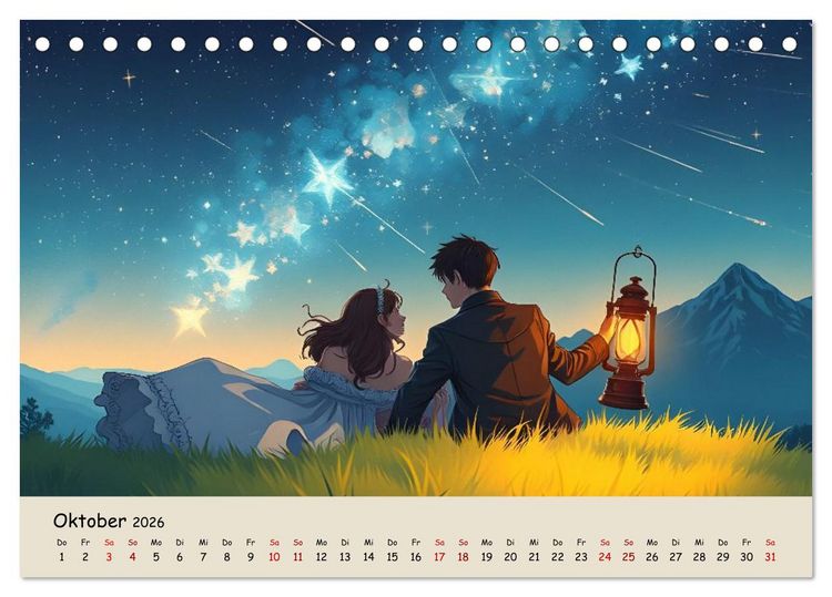 Produktbild: Verm&auml;chtnis eines Briefes (Tischkalender 2026 DIN A5 quer), CALVENDO Monatskalender