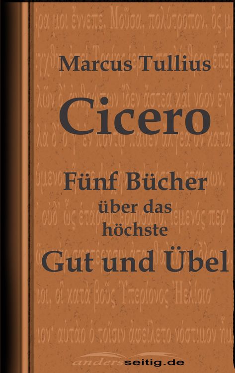 Produktbild: F&uuml;nf B&uuml;cher &uuml;ber das h&ouml;chste Gut und &Uuml;bel