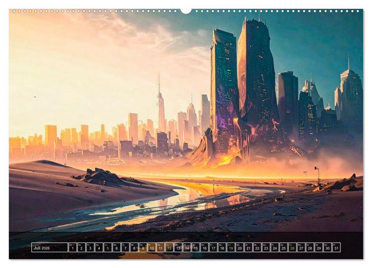 Produktbild: Die Natur kehrt zur&uuml;ck (Wandkalender 2026 DIN A2 quer), CALVENDO Monatskalender
