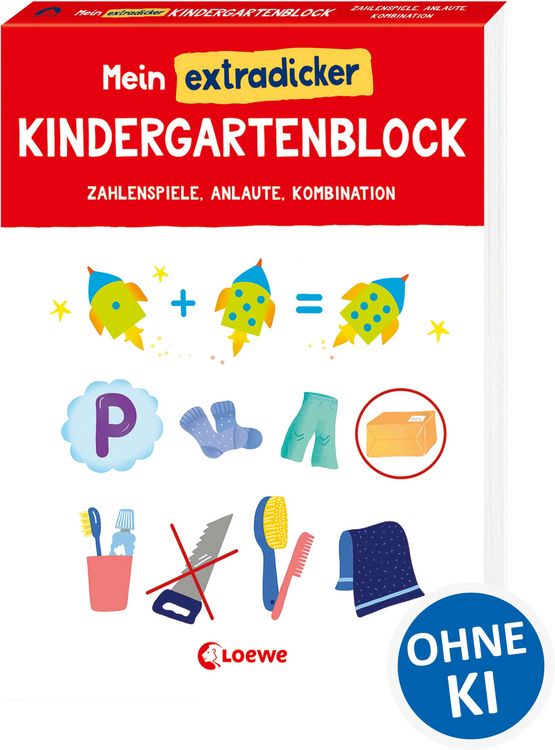 Produktbild: Mein extradicker Kindergartenblock