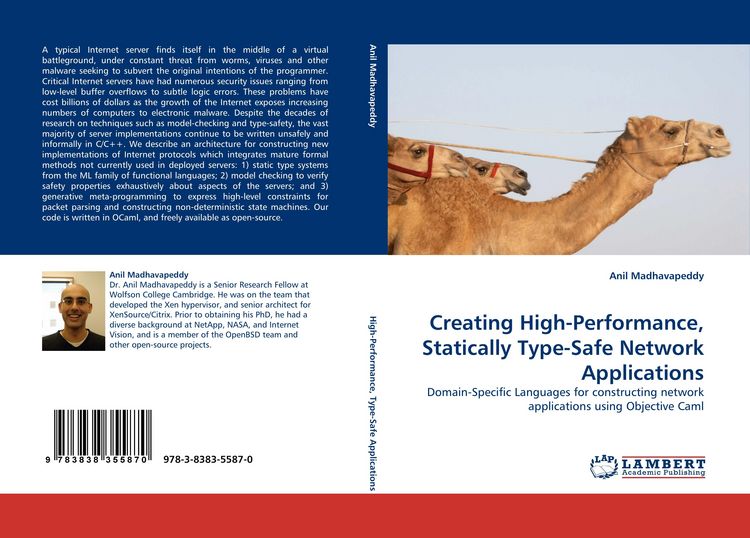 Produktbild: Creating High-Performance, Statically Type-Safe Network Applications