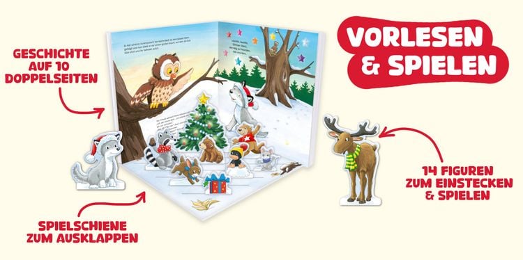 Produktbild: Frohe Weihnachten, kleiner Wolf!