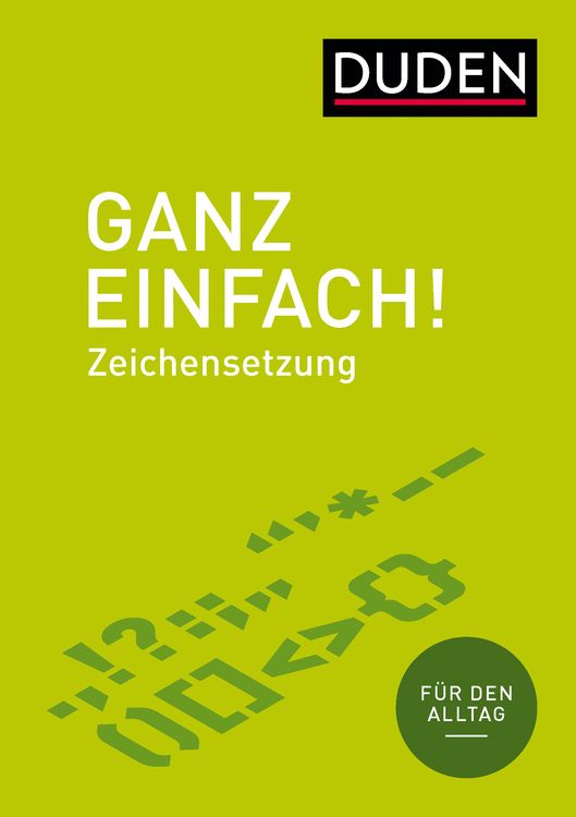 Produktbild: Ganz einfach! Zeichensetzung