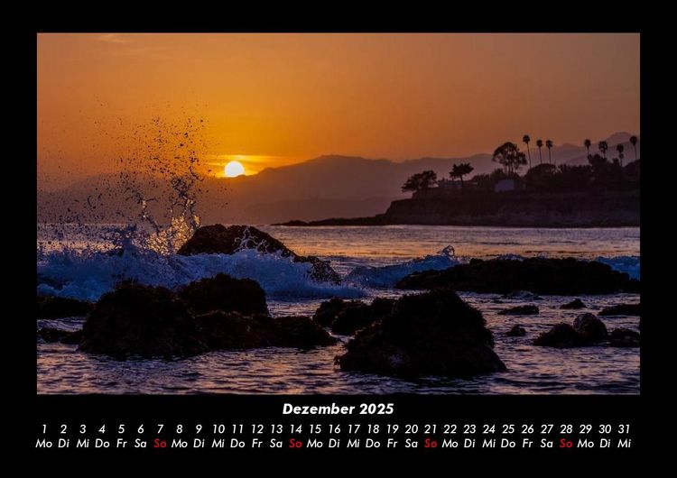 Produktbild: Sonnenuntergang 2025 Fotokalender DIN A3