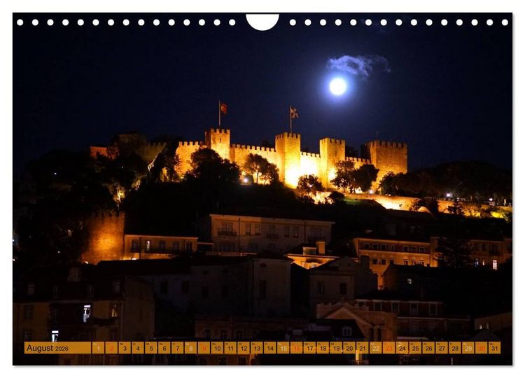 Produktbild: BlickPunkt Lissabon (Wandkalender 2026 DIN A4 quer), CALVENDO Monatskalender