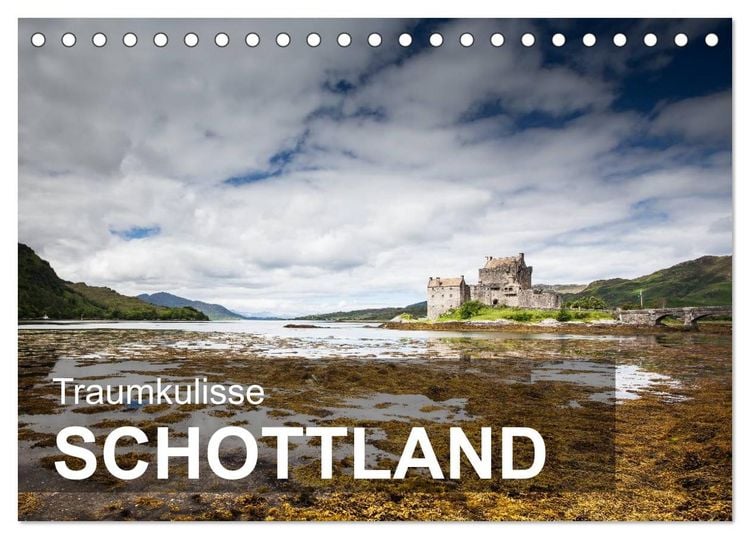 Produktbild: Traumkulisse Schottland (Tischkalender 2026 DIN A5 quer), CALVENDO Monatskalender