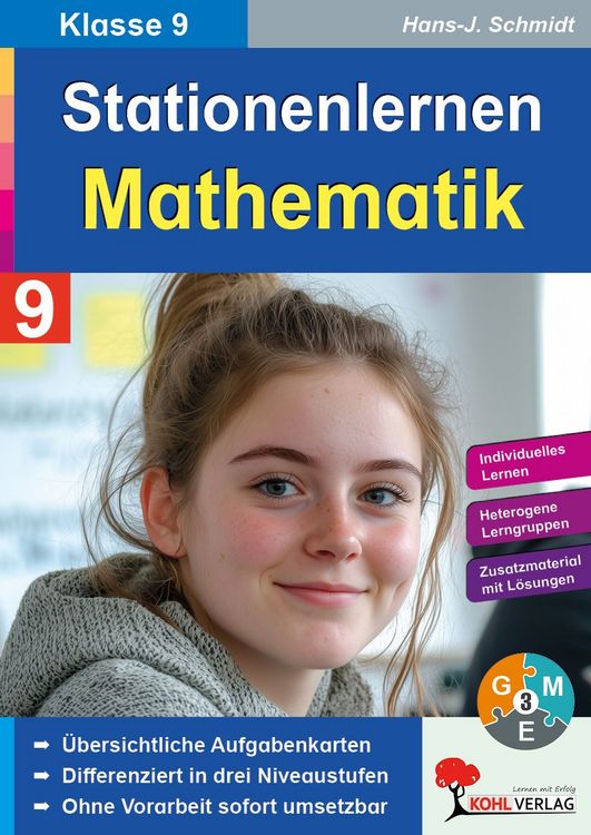 Produktbild: Stationenlernen Mathe / Klasse 9