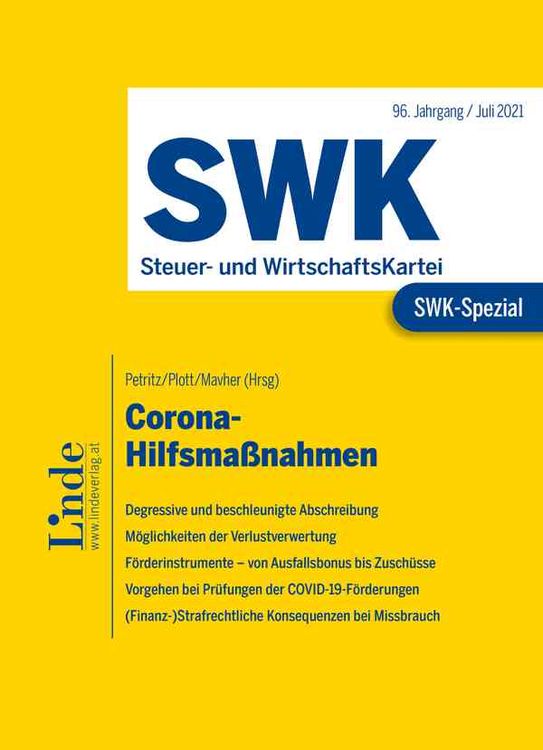 Bild vom Artikel SWK-Spezial Corona-Hilfsmaßnahmen vom Autor Katharina Daxkobler