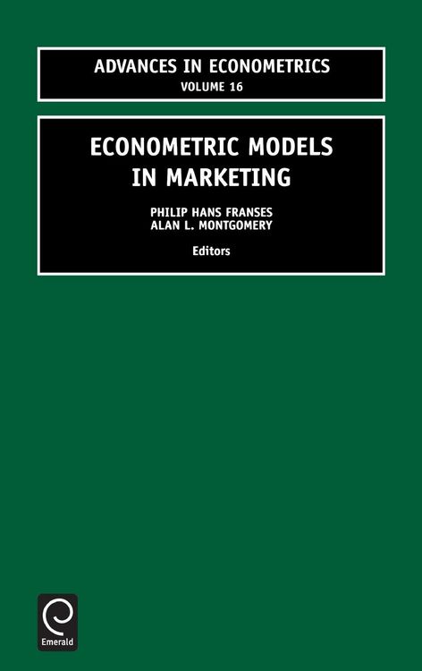 Produktbild: Econometric Models in Marketing