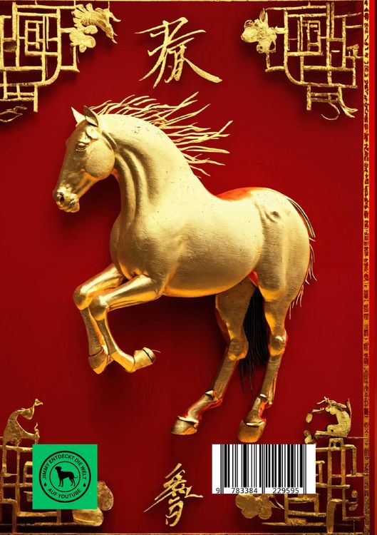 Produktbild: Tagebuch / Notizbuch Chinesische Tierkreis Pferd
