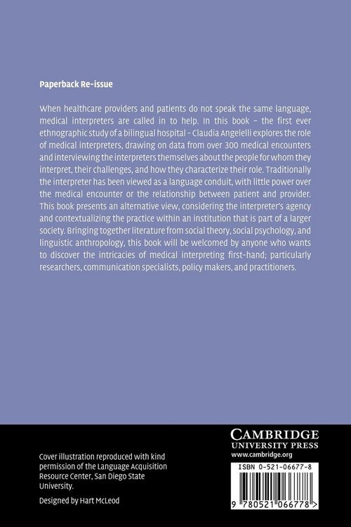 Produktbild: Medical Interpreting and Cross-Cultural Communication
