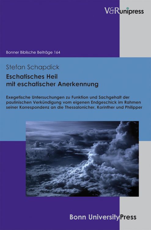 Bild vom Artikel Eschatisches Heil mit eschatischer Anerkennung vom Autor Stefan Schapdick