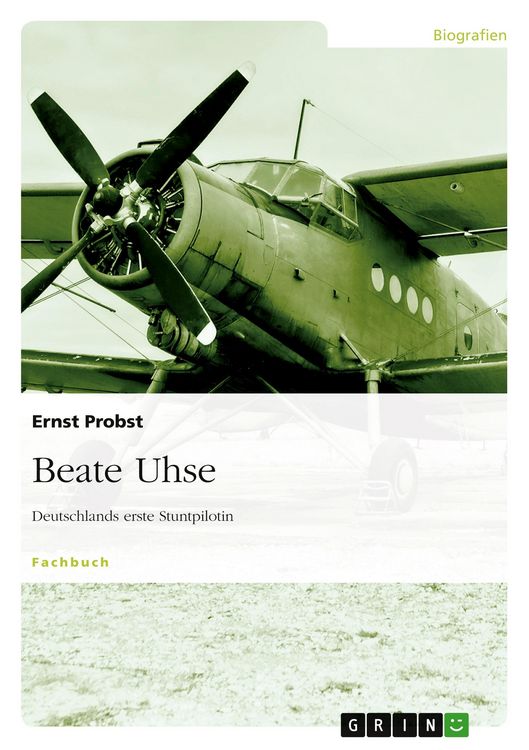Produktbild: Beate Uhse - Deutschlands erste Stuntpilotin