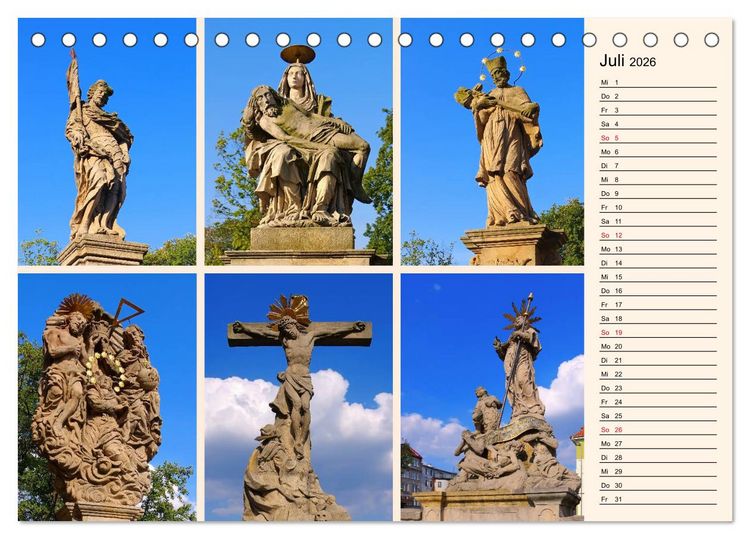 Produktbild: Glatz - Hauptstadt der Grafschaft Glatz (Tischkalender 2026 DIN A5 quer), CALVENDO Monatskalender
