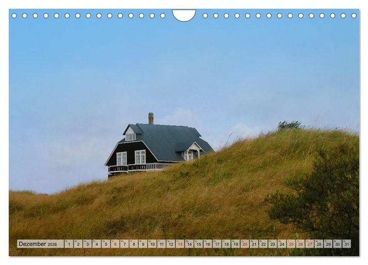 Produktbild: Skagen &ndash;&nbsp;Licht und Leben an D&auml;nemarks Nordspitze (Wandkalender 2026 DIN A4 quer), CALVENDO Monatskalender