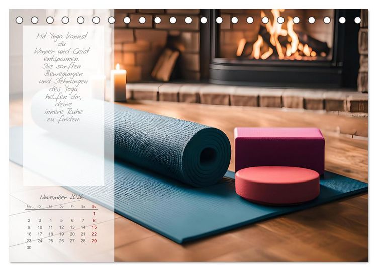 Produktbild: Wellnesstage zuhause - 12 anregende KI Ideen f&uuml;r deine pers&ouml;nlichen Spa Tage (Tischkalender 2026 DIN A5 quer), CALVENDO Monatskalender