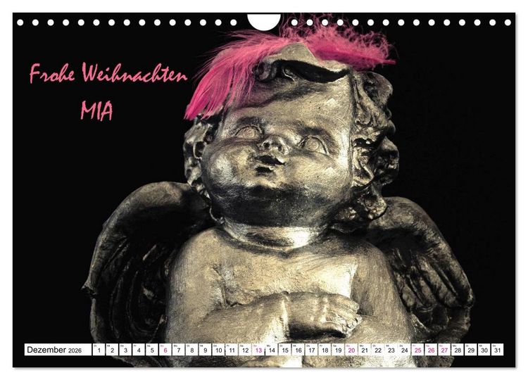 Produktbild: MIA - Namenskalender (Wandkalender 2026 DIN A4 quer), CALVENDO Monatskalender