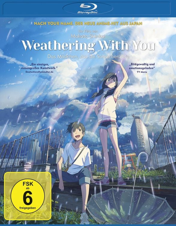 Produktbild: Weathering With You - Das M&auml;dchen, das die Sonne ber&uuml;hrte