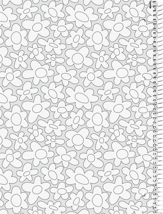 Produktbild: Collegeblock A4 Lin.28 90g Happy Hippie