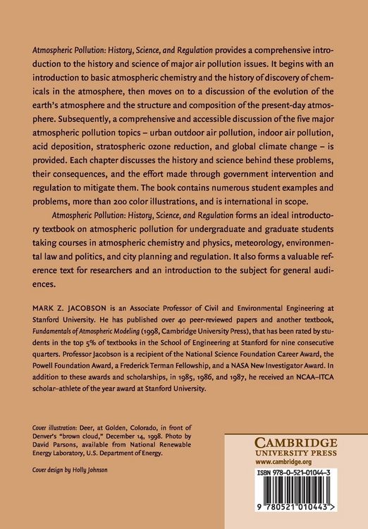 Produktbild: Atmospheric Pollution 1ed