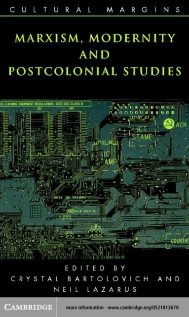 Produktbild: Marxism, Modernity and Postcolonial Studies