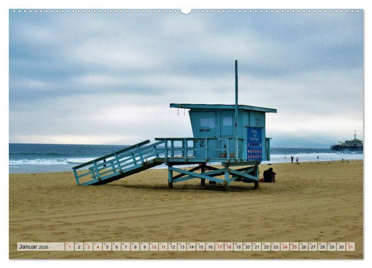 Produktbild: Life-Guard-Houses (Wandkalender 2026 DIN A2 quer), CALVENDO Monatskalender