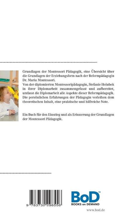 Produktbild: Grundlagen der Montessori P&auml;dagogik