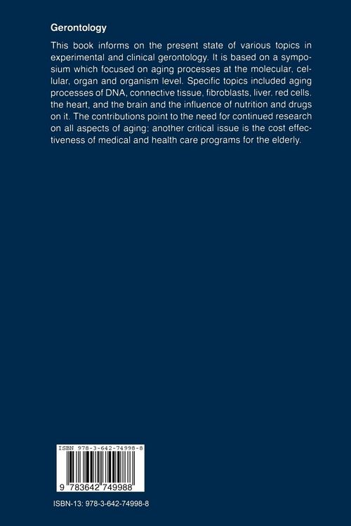 Produktbild: Gerontology