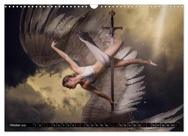 Produktbild: Pole Dance Engel (Wandkalender 2026 DIN A3 quer), CALVENDO Monatskalender