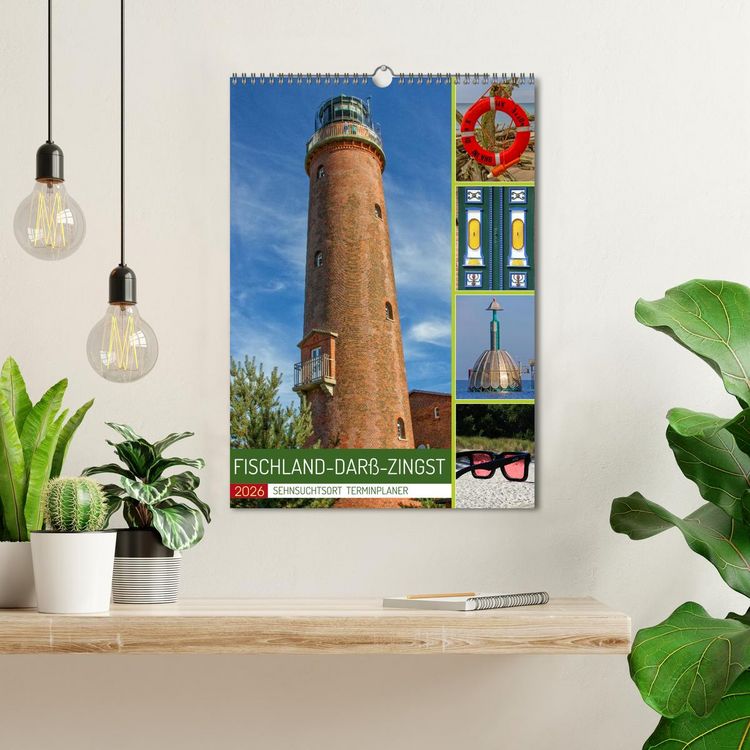 Produktbild: Sehnsuchtsort Fischland-Dar&szlig;-Zingst (Wandkalender 2026 DIN A3 hoch), CALVENDO Monatskalender