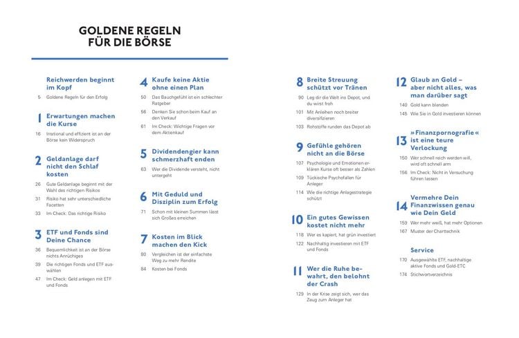 Produktbild: Goldene Regeln f&uuml;r die B&ouml;rse