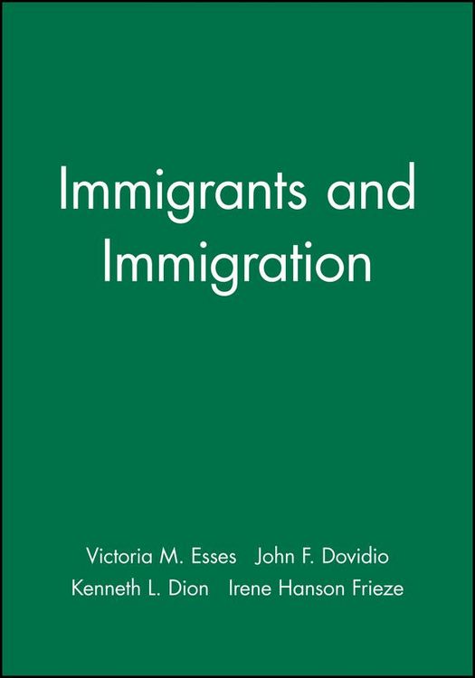 Produktbild: Immigrants and Immigration