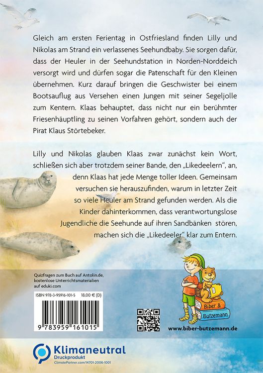 Produktbild: Abenteuer in Ostfriesland - Lilly, Nikolas und die Likedeeler
