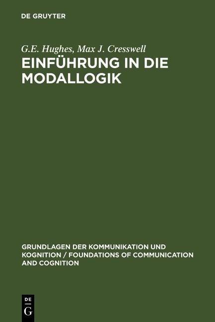 Produktbild: Einf&uuml;hrung in die Modallogik